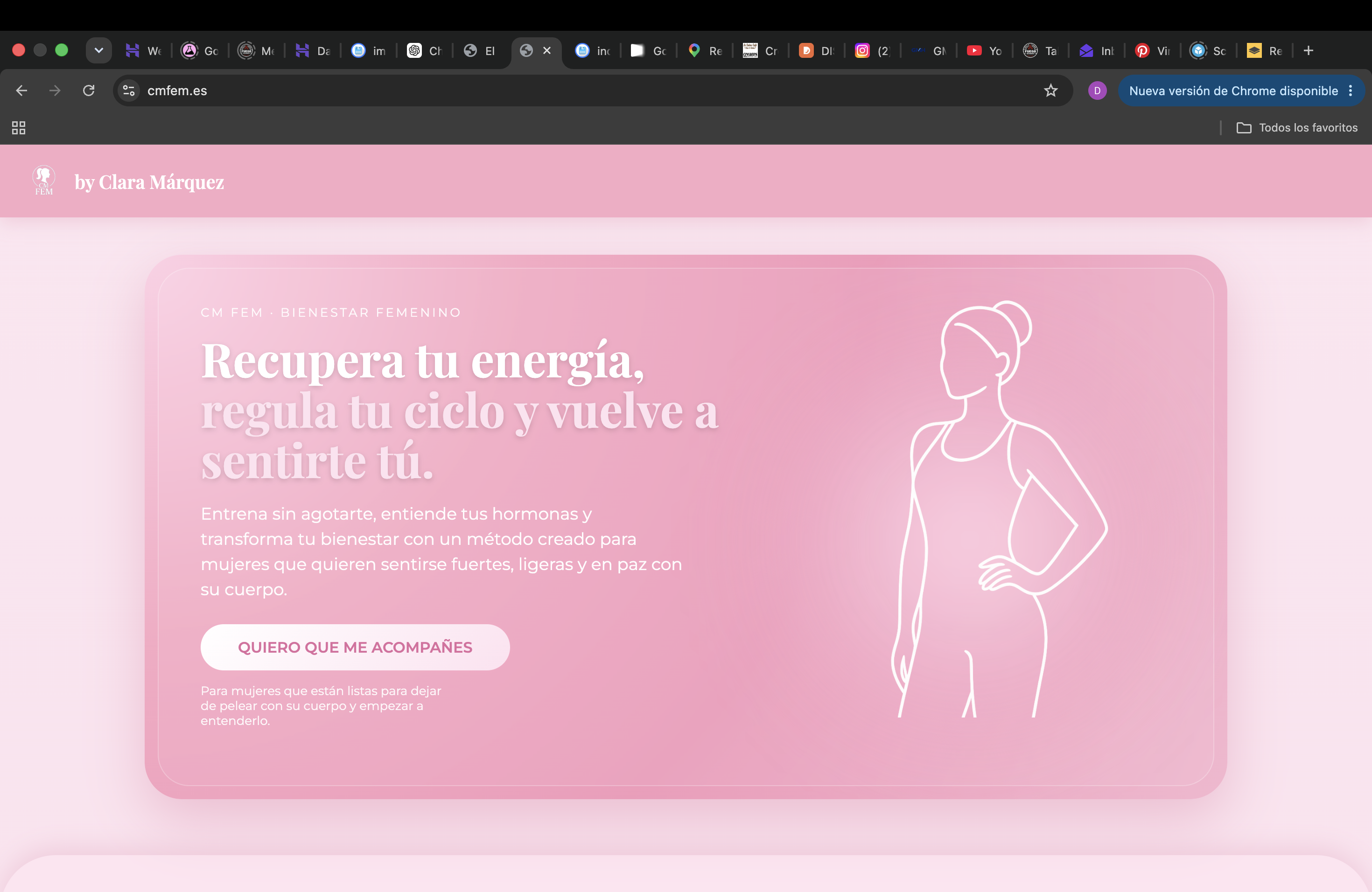 Web de CMFEM desarrollada por DONEFORCE