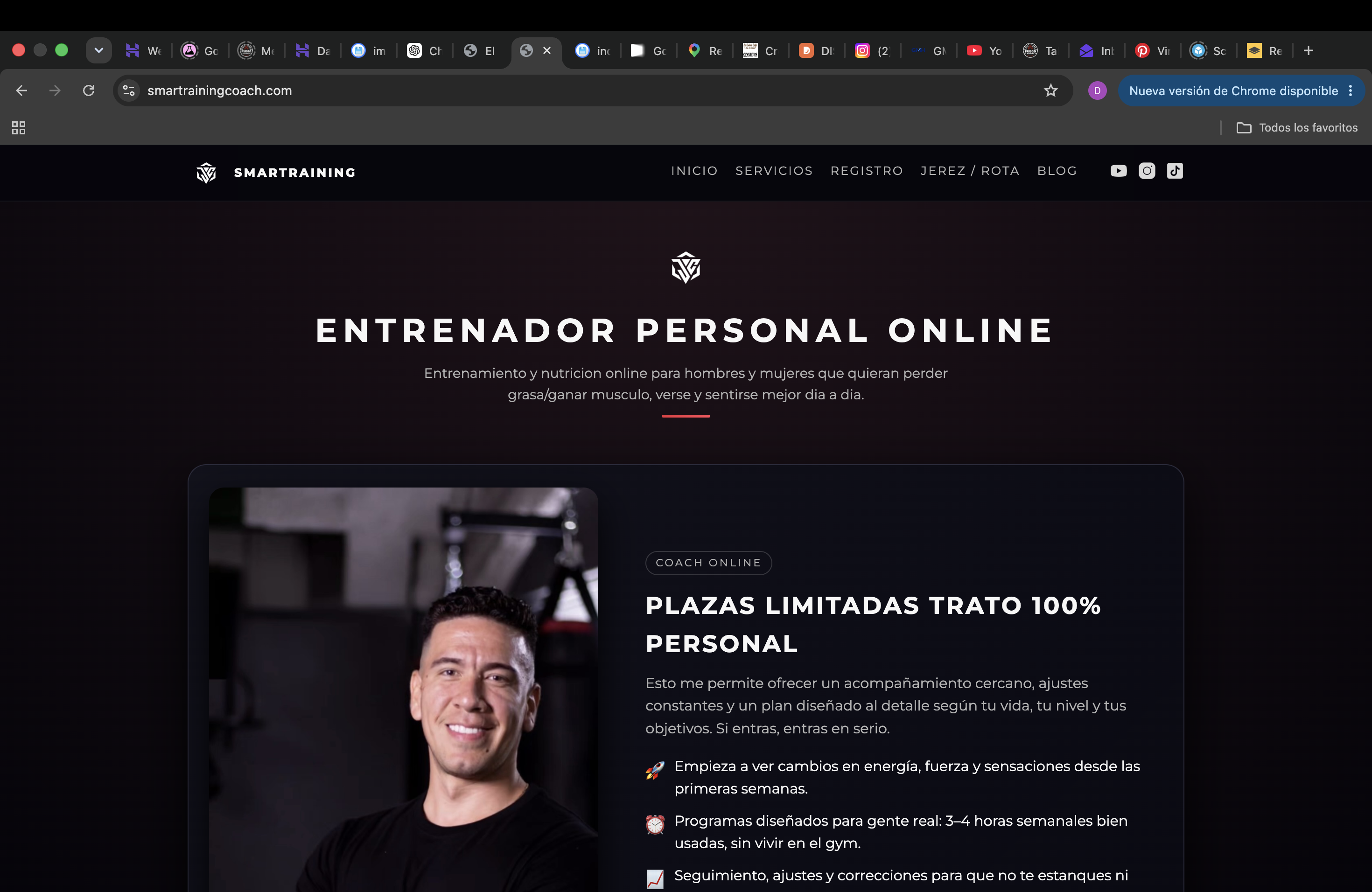 SmartTrainingCoach desarrollado por DONEFORCE